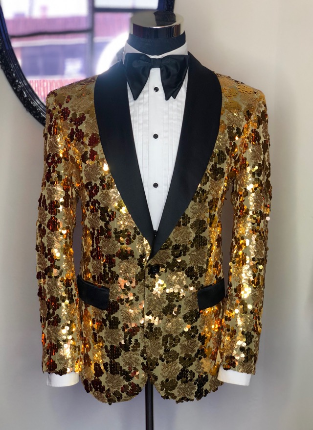 signature gold suits